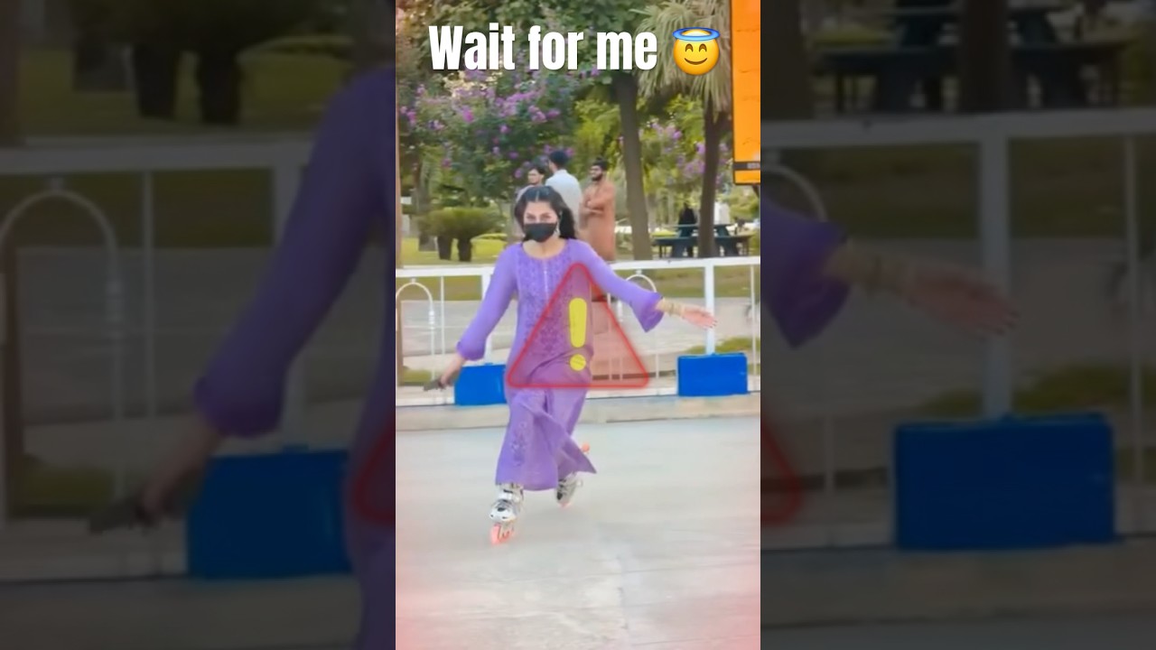 Girls vs boy skating # viral 