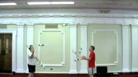 4-3 Fast Slow - "In Passing" with Tom Hamill - Juggling Club Passing Tricks