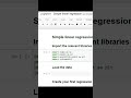 Simple Linear Regression #education #tutorial #python #viral #coding