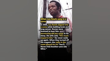 Thumbnail of A final song no one forgot #lourawls #finalnote