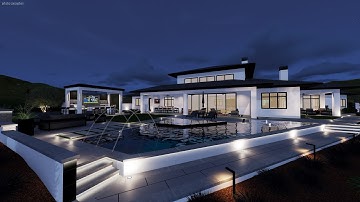 Absolutely STUNNING Modern Luxury Zero Edge Pool Design