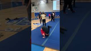 Backward tuck roll