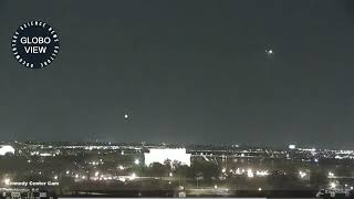 Washington DC plane crash caught on camera
