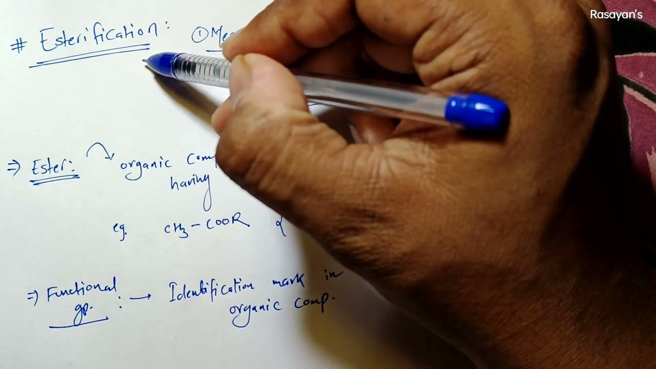 Tricks of Esterification | 10th | 11th | 12th | CBSE | RBSE | NEET | JEE