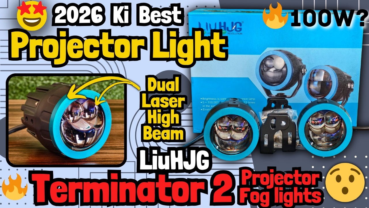 Liu HJG Terminator 2 Projector Lights | Most Power full Lights