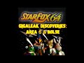 Starfox 64 gigaleak discoveries  area 6 and bolse