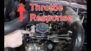 How to Increase Throttle Response on VE Injection Pump in 10 minutes (FREE MOD!)  1st Gen Cummins