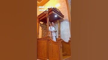 SAYYID ZULFIKAR BSY AL-IDRISI KHOTIB & IMAM SHOLAT ID (HARI RAYA IDUL ADHA 1444 H)