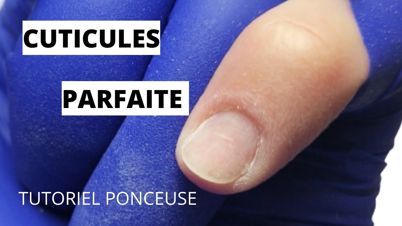 Comment Retirer les Cuticules à la Ponceuse. TUTO