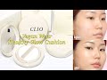 Clio Vegan Wear Healthy Glow Cushion / all shades swatch / mask smear, waterproof, durability test