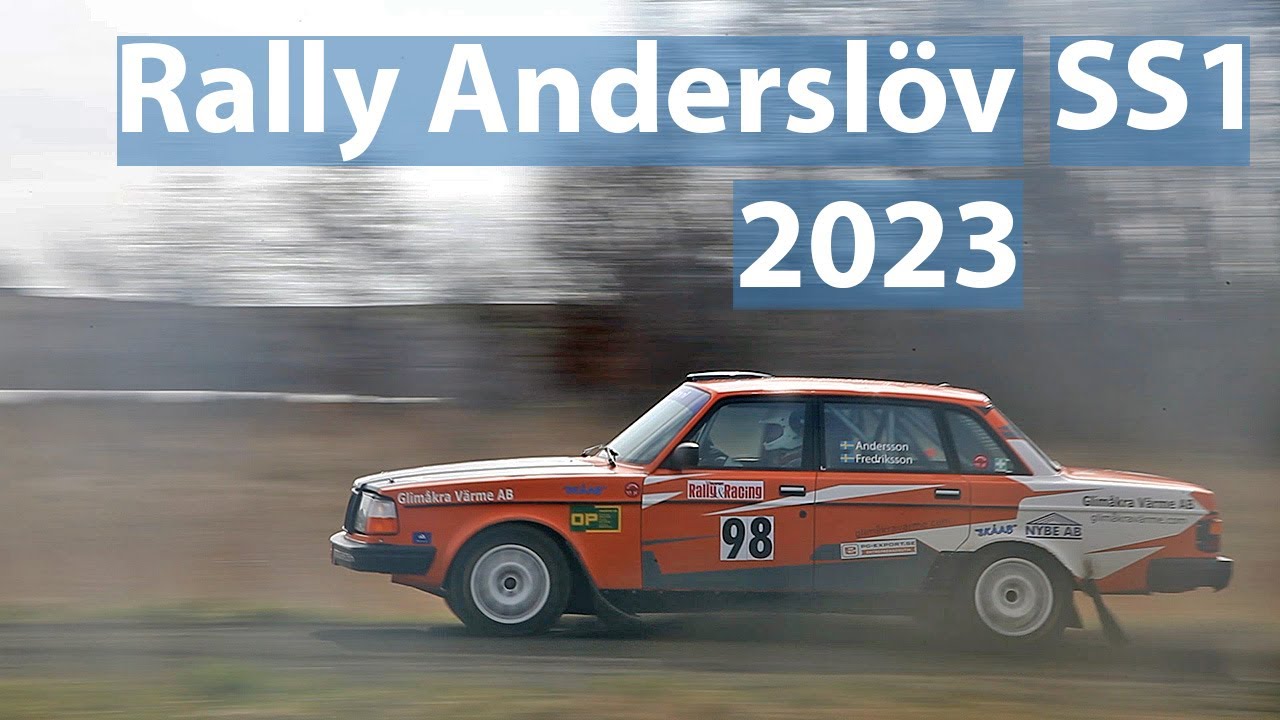Rally Anderslöv 2023-03-25 SS1