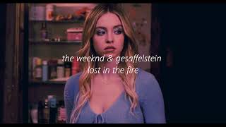 the weeknd & gesaffelstein – lost in the fire // sped up + reverb