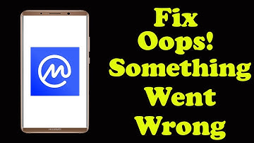 ✅How to Fix CoinMarketCap App Oops something Went Wrong Error on Android ✅