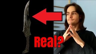 Are the daggers in Skyrim realistic? Are the daggers in Skyrim realistic?
