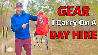 WHAT'S IN MY DAY PACK? // Hiking Gear Essentials 2021