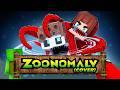 JJ`s Girl Became LILY LOVEBRAIDS - Maizen Minecraft Animation | Zoonomaly Theme Song (MUSIC COVER)