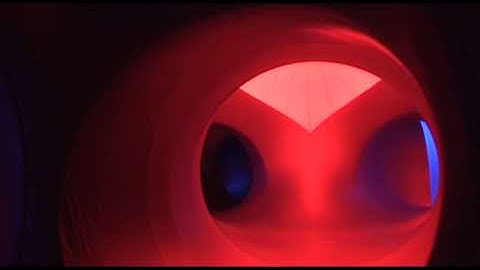 Singing inside a giant inflatable structure