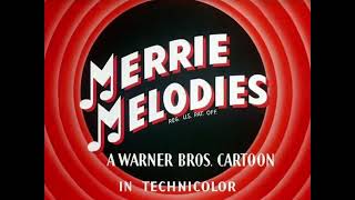 Merrie Melodies Bugs Bunny (1945) Intro