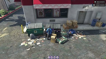 QBCore  Trash Search.