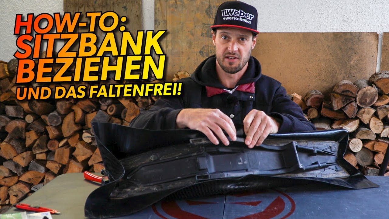 Bankpolster beziehen einfach erklärt / Upholsterer news