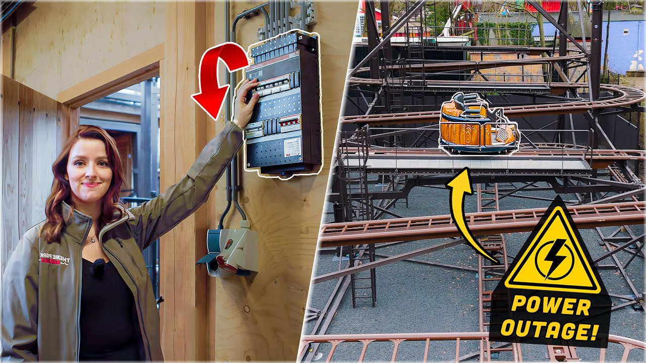 Achtbaan Stroomstoring: Hoe Werkt het & Hoe Blijft Alles Veilig? ⚠️ | Backstage Ridderstrijd