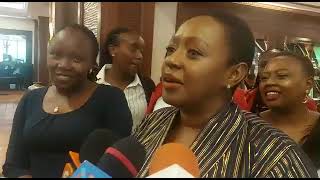 HON SABINA CHEGE AFTER THE AZIMIO RUNNING MATE INTERVIEW- GET TO KNOW HOW IT WAS