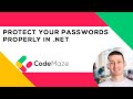 Best Practices for Hashing and Salting Passwords in .NET