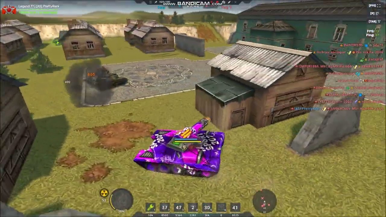 Tanki Online Kolhoz DM - Ricochet Berserk Gameplay