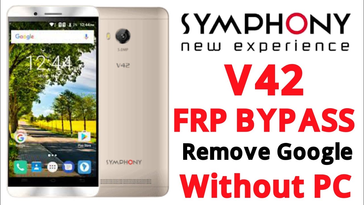 Symphony v42 frp bypass youtube not working | v42 gmail lock remove | Symphony frp unlock tool