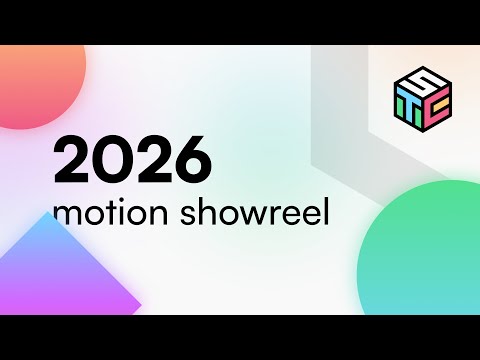 stcubing's 2026 motion graphics showreel