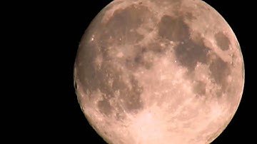 Full Moon Movement: Time Lapse Canon Powershot SX40 HS