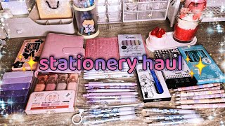 🌷✨🤍 huge SHEIN stationery haul (stickers, pens,etc) ) |aesthetic