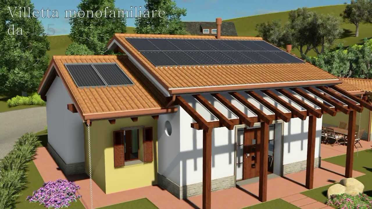 Progetto villa in bioedilizia stile classico 115 mq youtube