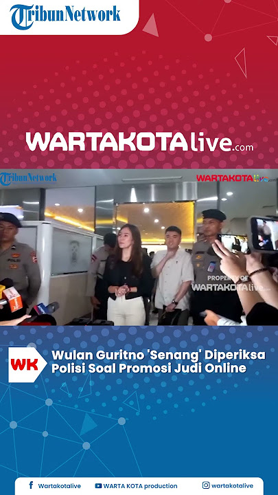 Wulan Guritno Ngaku 'Senang' Diperiksa Polisi Soal Promosi Judi Online