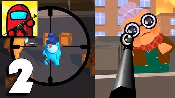 Granny vs Impostor: Spy Master - Gameplay Part 2 Levels 35-65 (Android, iOS)