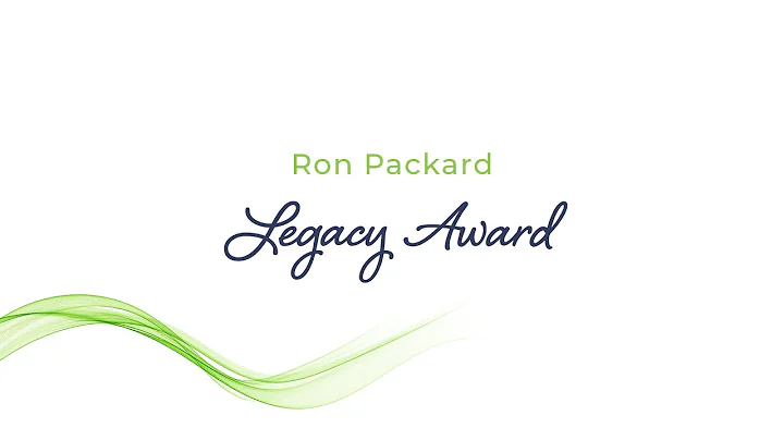 Legacy Award  Ron Packard