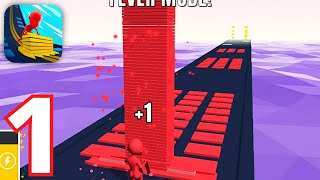 Stack Colours! Game  -  Android Gameplay Walkthrough, All levels ( iOS , Android ) | Part 01 screenshot 2