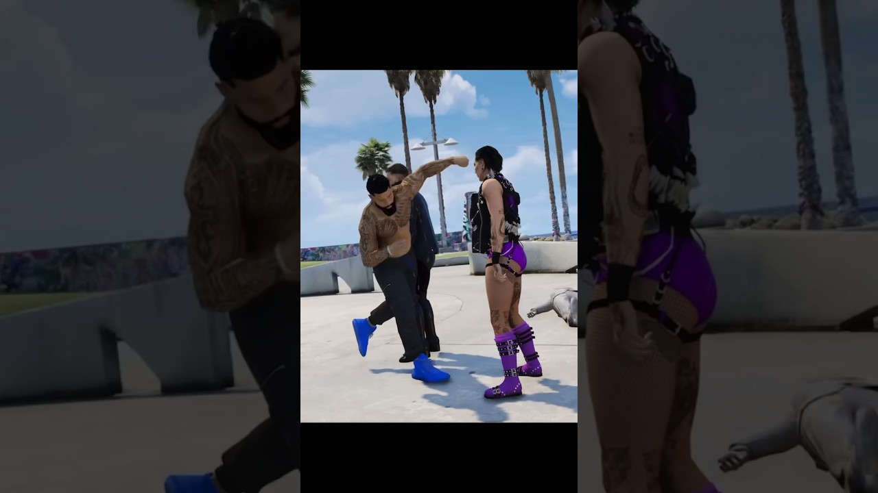 JEY USO vs JUDGMENT DAY 🔥 GTA 5 (YEET) 