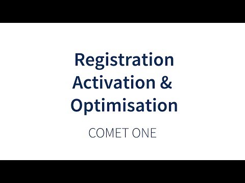 COMET ONE || Registration, Activation and Optimisation.