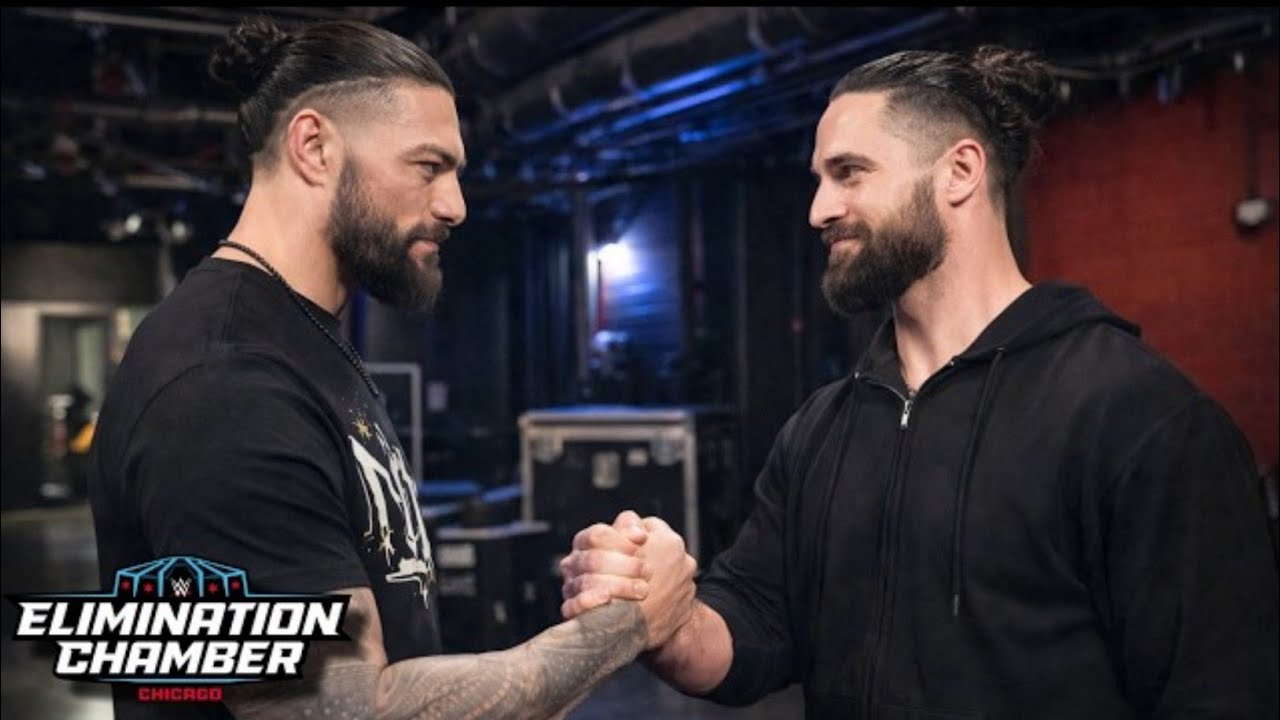 SETH ROLLINS AND ROMAN REIGNS REUNITE AT WWE ELIMINATION CHAMBER 2026