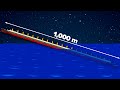 Sinking Of The Super Long Titanic 