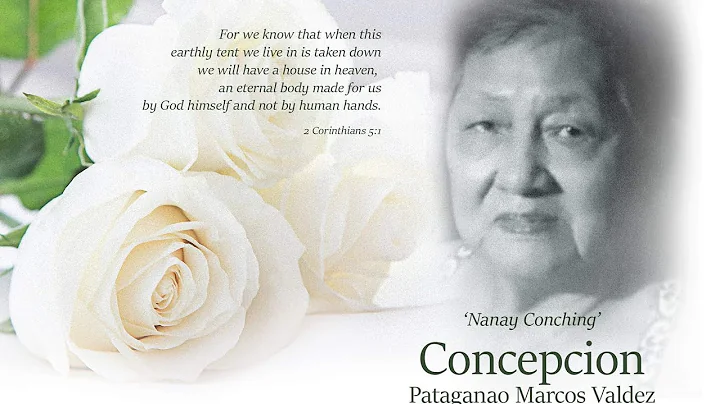 In Memoriam... Concepcion Marcos Valdez.