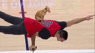 Christian & Scooby Halftime Performance Arizona Basketball