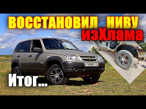 Видео: Антикор.Покраска в ТИТАН.Восстановление нивы.Финал