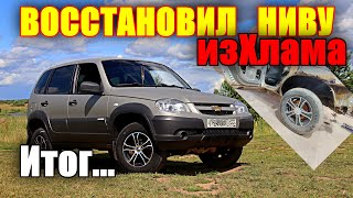 Антикор.Покраска в ТИТАН.Восстановление нивы.Финал