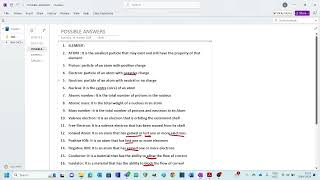 ECDE Level 2 exam prep   Module 1: Basic atomic theory concepts