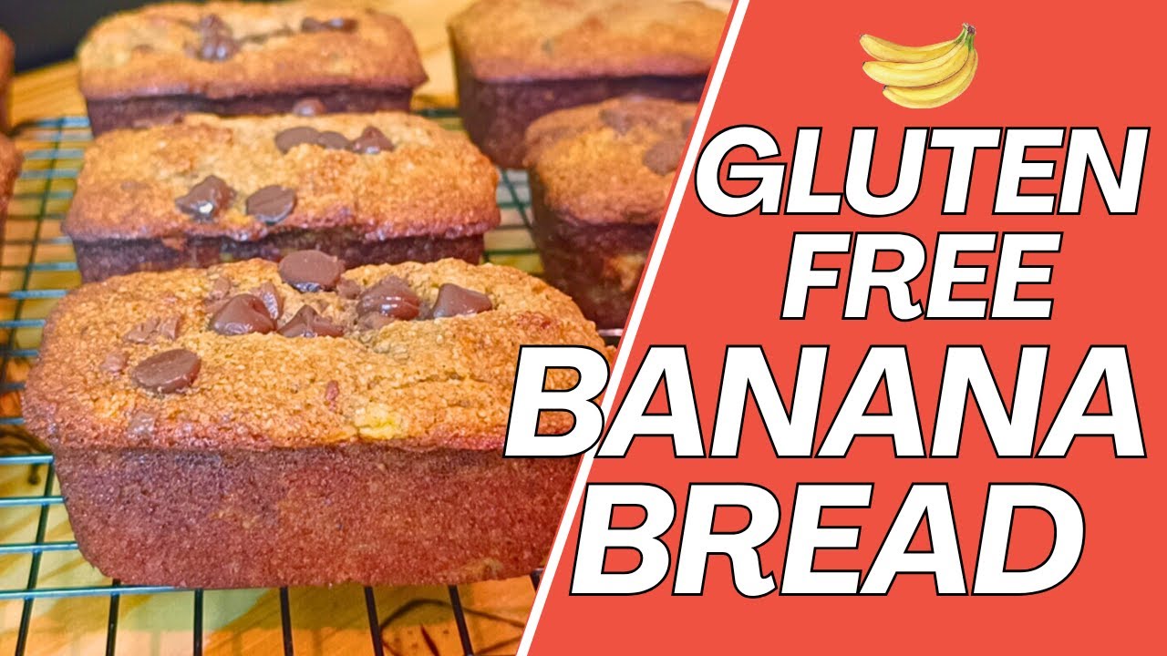 Лучший безглютеновый банановый хлеб | Мягкий, влажный и очень вкусный!