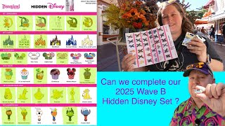 Can we complete our 2025 Disneyland Hidden Disney Wave B pin set?