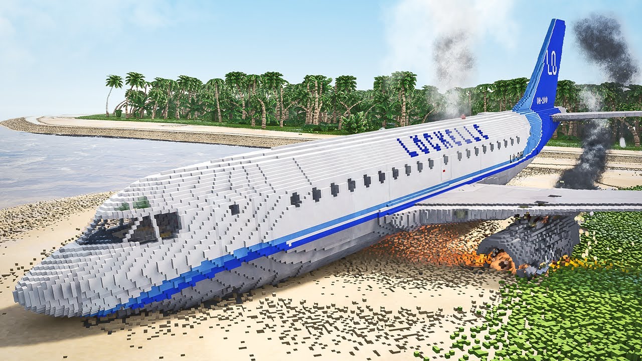 Planes Landing and Crashing on an Island | Teardown