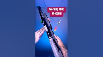 Lego Shell Ejecting Shotgun! (Halo 2) #LegoGuns